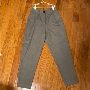 Frank & Oak Grey Trousers size 6